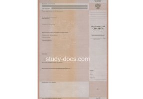 Академическая справка в Копейске