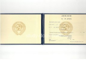Диплом техникума ссср старого образца в Копейске